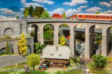 Faller 120466 - Viadukt-Set, 2-gleisig, gebogen