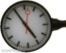 Beli-Beco 121021 - Wanduhr, Spur 0, 3V