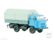 Hädl 121073-03 - IFA L60 Hellblau, Pritsche/Trapezplane, Allrad, Ballonräder