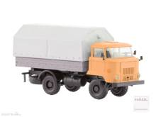 Hädl 121073-10 - IFA L60 Sandgelb, Pritsche/Trapezplane, Allrad, Ballonräder