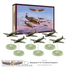 Warlord Games 772211014 - Republic P-47 Thunderbolt squadron