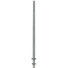 Sommerfeldt 122 - Beton-Mast ohne Ausleger, Aluminium (5 Stück) {# 122}
