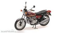 Minichamps 122164104 - KAWASAKI 900 Z1 &lsquo,SUPER 4&rsquo, - 1972 - RED / BROWN
