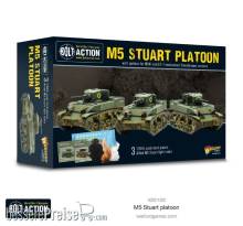 Warlord Games 402011302 - M5 Stuart Platoon