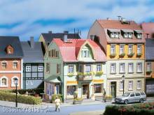 Auhagen Gare De Grünberg – Modélisme Ferroviaire – Échelle HO – 285x120x115 Mm – Bâtiment Avec Accessoires
