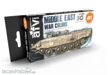 AK-Interactive AK11648 - Middle East War Colors