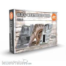 AK-Interactive AK11674 - Old & Weathered Wood Vol. 2