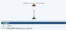 Beli-Beco 122871 - Hängelampe, Spur 1 (1:32), 3V