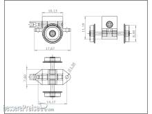 Halling ANT-KOP-100-H0 - Einzelachs-Antrieb, 10mm Räder, Spur H0