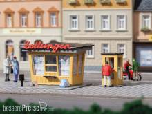 Auhagen 12340 - Zeitungskiosk mit Telefonzelle