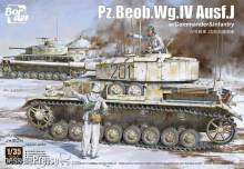 Border Model BT-006 - Pz.Beob.Wg.IV Ausf.J w/Commander&Infantry