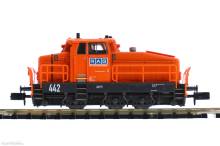 NME 123500 - Rangierdiesellok DHG 500 C RAG, orange, DCC - Betriebsnr:442