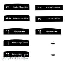 Halling DEC-TW6-HOU - Decals für TW6000 Houten