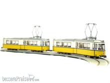 Halling GT4-S66-SET - GT4 SET Stuttgart mit Nr. 466 und Nr. 586, mit Antrieb H0