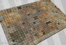 PWork Wargames PWGM04000N44X60 - Neoprene Mat the Underhive 44x60
