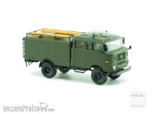 Hädl 124038 - IFA W50LA TLF16, Allrad, Ballonräder, militärgrün