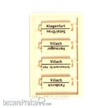Halling ZRS0034-D - Zuglaufschilder ´Villach´