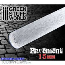 Greenstuff World GS-1627 - Strukturwalze - Pflaster 15mm