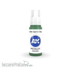 AK-Interactive AK11204 - AK Emerald Metallic Green 17ml