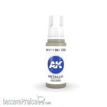 AK-Interactive AK11211 - AK 3GEN Oily Steel 17ml