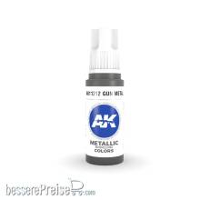 AK-Interactive AK11212 - AK 3GEN Gun Metal 17ml