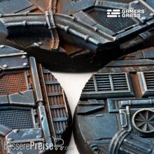 Gamers Grass GGB-SPR60 - Spaceship Corridor Bases 60mm (x2)