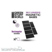 Greenstuff World GS-10860 - Magnetfolie - Rechteckig 100x50mm
