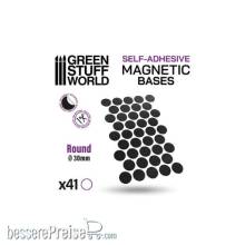 Greenstuff World GS-10862 - Magnetfolie - Rund 30mm