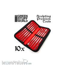 Greenstuff World GS-1570 - Modellierwerkzeug Set Edelstahl