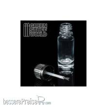 Greenstuff World GS-9759 - Leere glas Flasche mit Pinsel