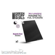 Greenstuff World GS-1046 - Selbstklebende Magnetfolien