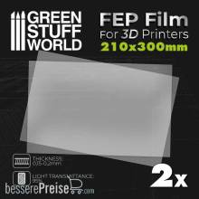 Greenstuff World GS-3079 - FEP film 300x210mm (pack x2)