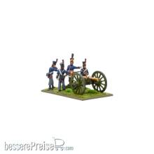 Warlord Games 305112401 - Belgian Foot Artillery With 6-PDR