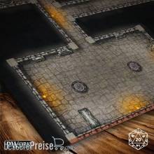 PWork Wargames RPG00840P30X30 - Battle Map - The Crypt