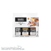 Liquitex 3699237 - Liquitex Ink 3 x Iris. Farben