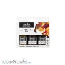 Liquitex 3699239 - Liquitex Ink 3 x Trans.e Farben