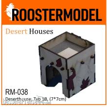 Roostermodel RM-038 - Deserthouse, Typ 1B, (7*7cm)