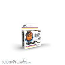 AK-Interactive AK16021 - AK Primary Colors Set - 3 Ref.