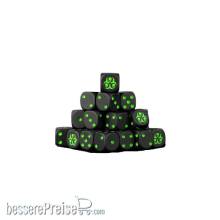Baron of Dice CHAOS-NUR-02-RD - Black Plague Dice