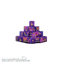 Baron of Dice CHAOS-TZE-01-SQ - Eternal Flame Dice