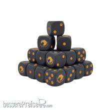 Baron of Dice SCI-IMP-CUS-01-RD - Golden Eagle Dice