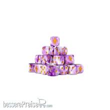 Baron of Dice SCI-IMP-SIS-02-RD - Fleur De Lis Purple Dice