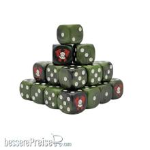 Baron of Dice SCI-XEN-ORC-06-RD - Bloody Orcs Dice