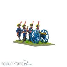 Warlord Games 305111502 - Napoleonic Spanish Artillery 8pdr
