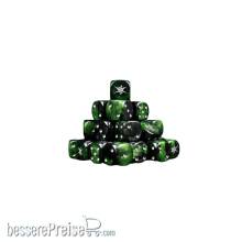 Baron of Dice CHAOS-AL-04-RD - Shadow Vipers Green Round 16mm