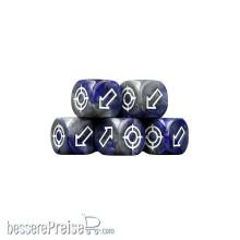 Baron of Dice Scatter-Blue-RD - Scatter Dice Imperial Blue Round