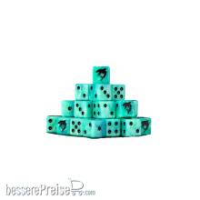Baron of Dice SCI-IMP-RAV-02-SQ - Great White Shark Square 16mm