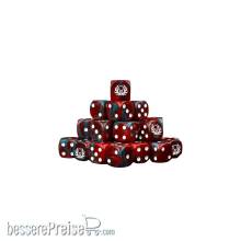 Baron of Dice CHAOS-TS-02-RD - Sun Scarab Red Round 16mm