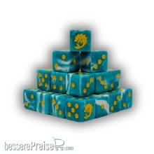 Baron of Dice FAN-DEEP-04-SQ - Sea Monsters Yellow