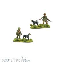 Warlord Games 403013120 - USMC War Dog Teams